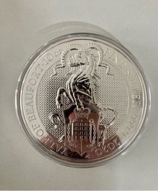 Monedas Varias de Plata 10 Oz + cápsulas