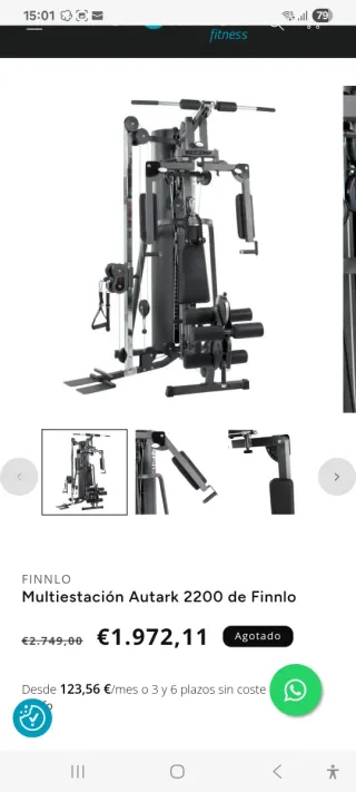 Multiestación Autark 2200 Finnlo.