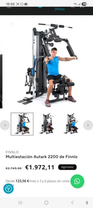 Multiestación Autark 2200 Finnlo.