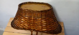 Cesta vimini con manico