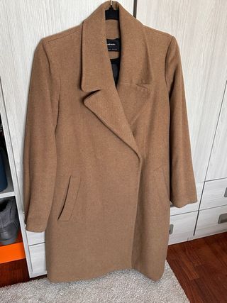 Abrigo Clasico Beige | Stradivarius