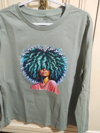 Camiseta Dama Diseño Hada Pavo Real