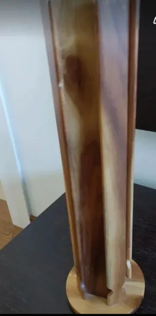 Portacapsule caffè girevole in legno