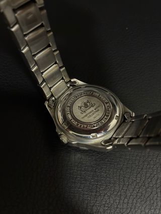 Reloj Festina plateado y azul