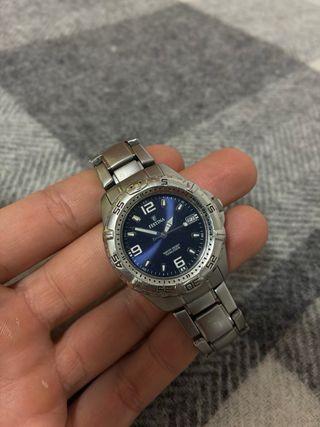 Reloj Festina plateado y azul