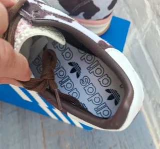 Adidas Zapatillas Vaca Marrón Blanco