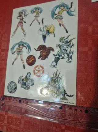 Lámina Imanes Bakugan