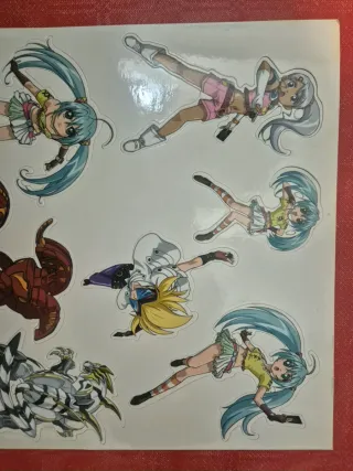 Lámina Imanes Bakugan