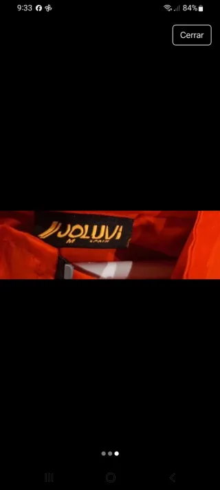 Cortavientos Joluvi Unisex Talla XL