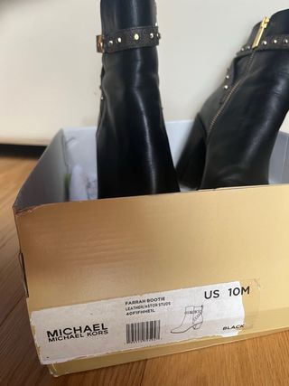 Stivaletti Michael Kors neri con tacco
