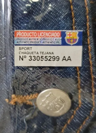 Chaqueta FCB Barcelona única