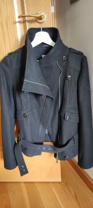 Chaqueta Negra Mujer Xdye