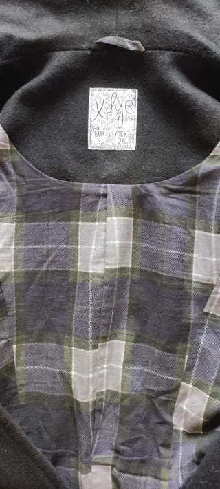 Chaqueta Negra Mujer Xdye