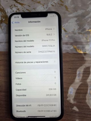 iPhone 11 Pro 256 GB Space Gray