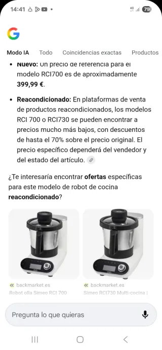 Robot de cocina Siméo