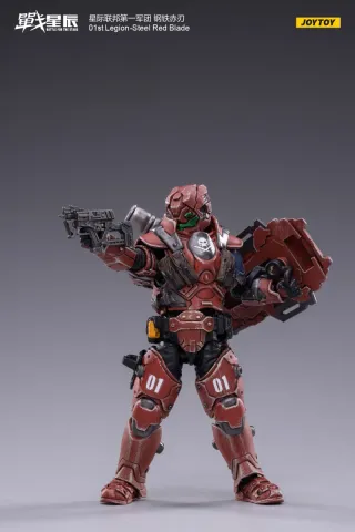 Figura Joytoy 01st Legion Steel Red Blade