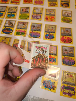 Cromos Colección "Canal Loco" Bollycao 46 cromos