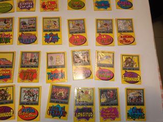 Cromos Colección "Canal Loco" Bollycao 46 cromos