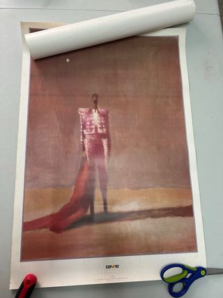 Cartel Original Sevilla Torero Expo 92