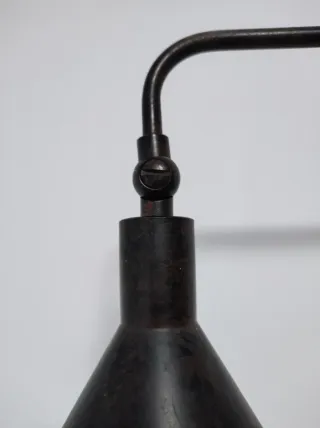 Lámparas de pared metálica anticuario. precio unid