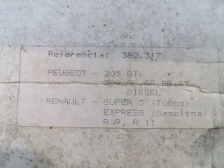 Zapatas freno Peugeot Renault