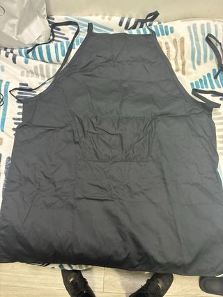 Traje de cocinero negro