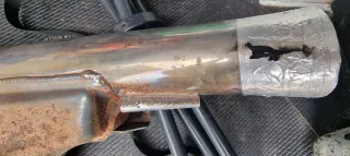 Tubo de escape Yamaha SR250