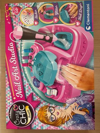 Juego Uñas Nail Art Studio Clementoni