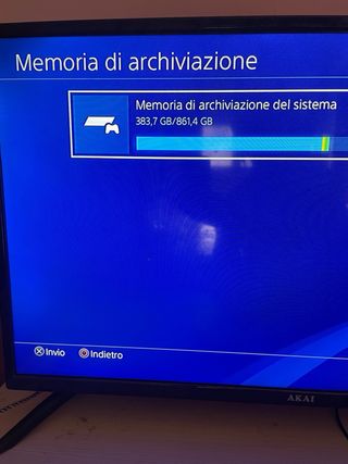 Ps4 1T + Joystick Bianco