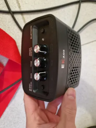 Guitarra Eléctrica Academy + Ampli EK A05 nuevo