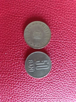 Moneda Rumania 50 Bani 2015