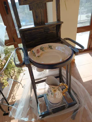 Lavabo antiguo restaurado