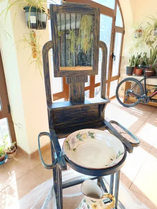 Lavabo antiguo restaurado