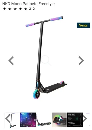 Patinete Freestyle NKD Mono 89cm