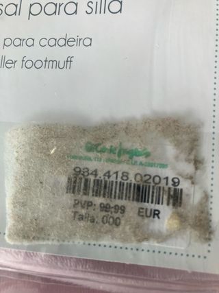 Saco para sillita de bebé rosa