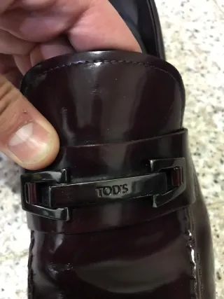 Mocassini di pelle Tod's n.43,5 uomo