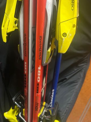 Esquís Dynastar 180cm + Fijaciones Salomon