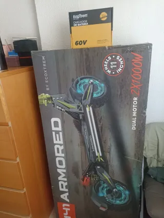 Patinete Eléctrico Ecoxtrem Tank M41