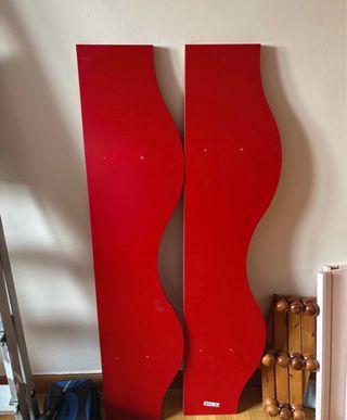 Estanterias rojas Ikea