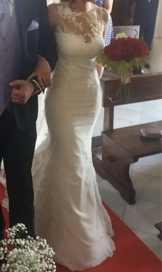 Vestido de Novia Pronovias Blanco Sirena