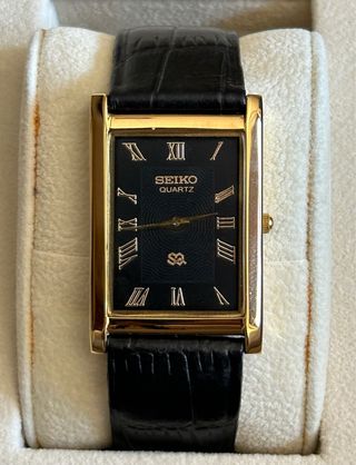 Reloj Seiko Quartz Rectangular.