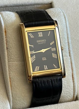 Reloj Seiko Quartz Rectangular.