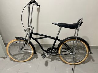 Bicicleta Chopper Vintage Negra