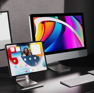 Soporte iPad Pro 12.9 Gris Espacial Cubenest