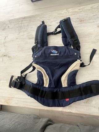 Mochila Portabebés Manduca Azul