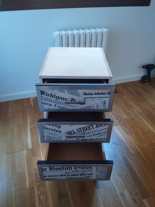 2 Cajoneras estilo periódico