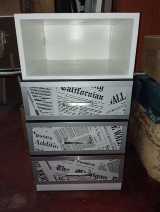 2 Cajoneras estilo periódico