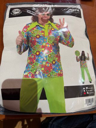 Disfraz Hippie Talla M