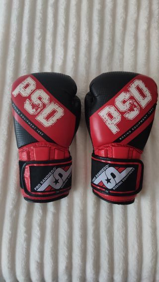 Guantes de Boxeo PSD Pro Sandiego Rojos