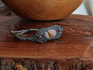 Pulsera Macramé con Piedra Natural